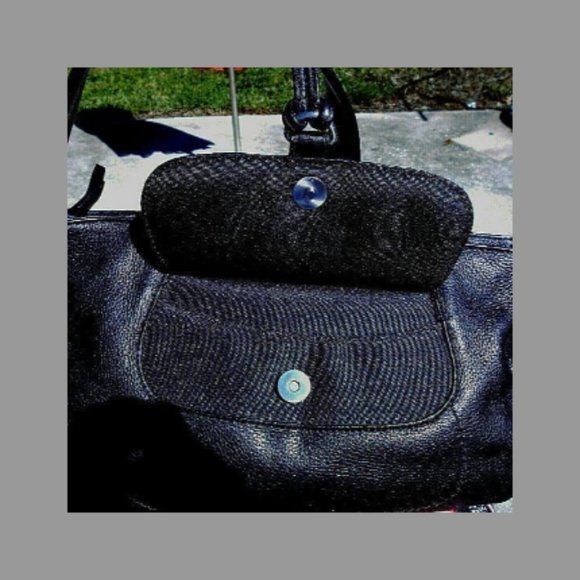 STONE MOUNTAIN‎ BLACK LEATHER PURSE - Picture 6 of 8